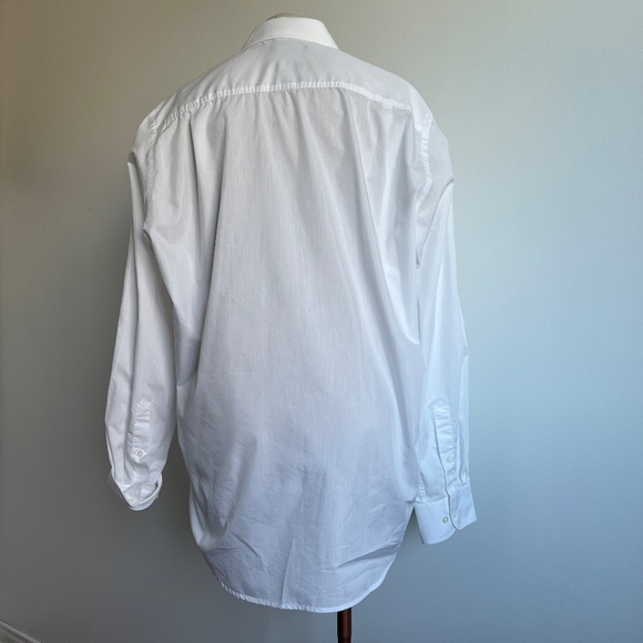 Horst - White Button Down Long Sleeve Shirt - Picture 2 of 7